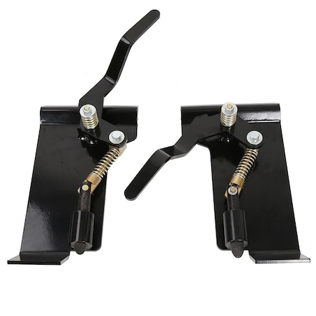 Aftermarket WeldOn Skid Steer Quick Attach Bucket Conversion Adapter Latch Plates Universal OTK20-0302